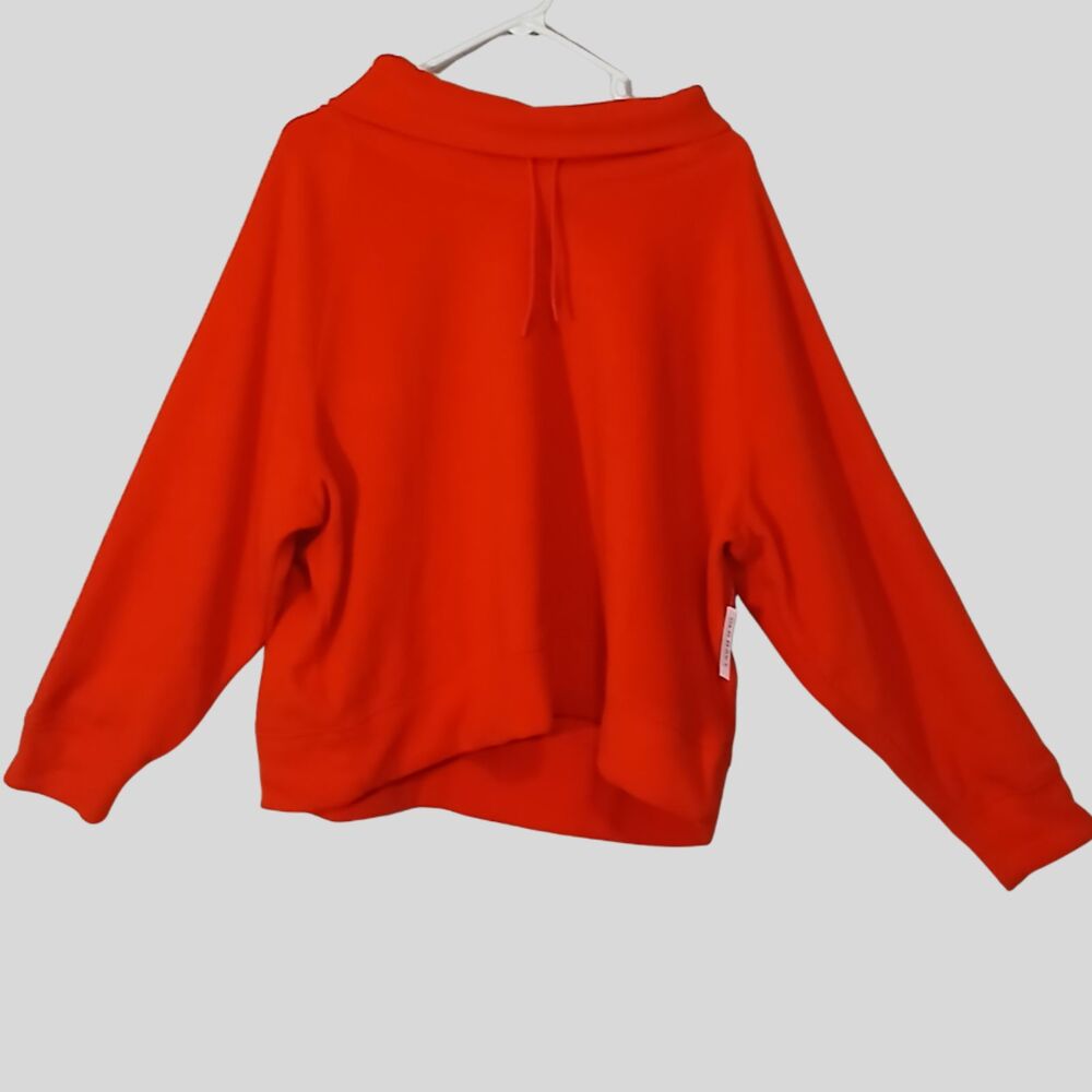 Fleece Cropped High Neck Pullover Sweater by Old Navy